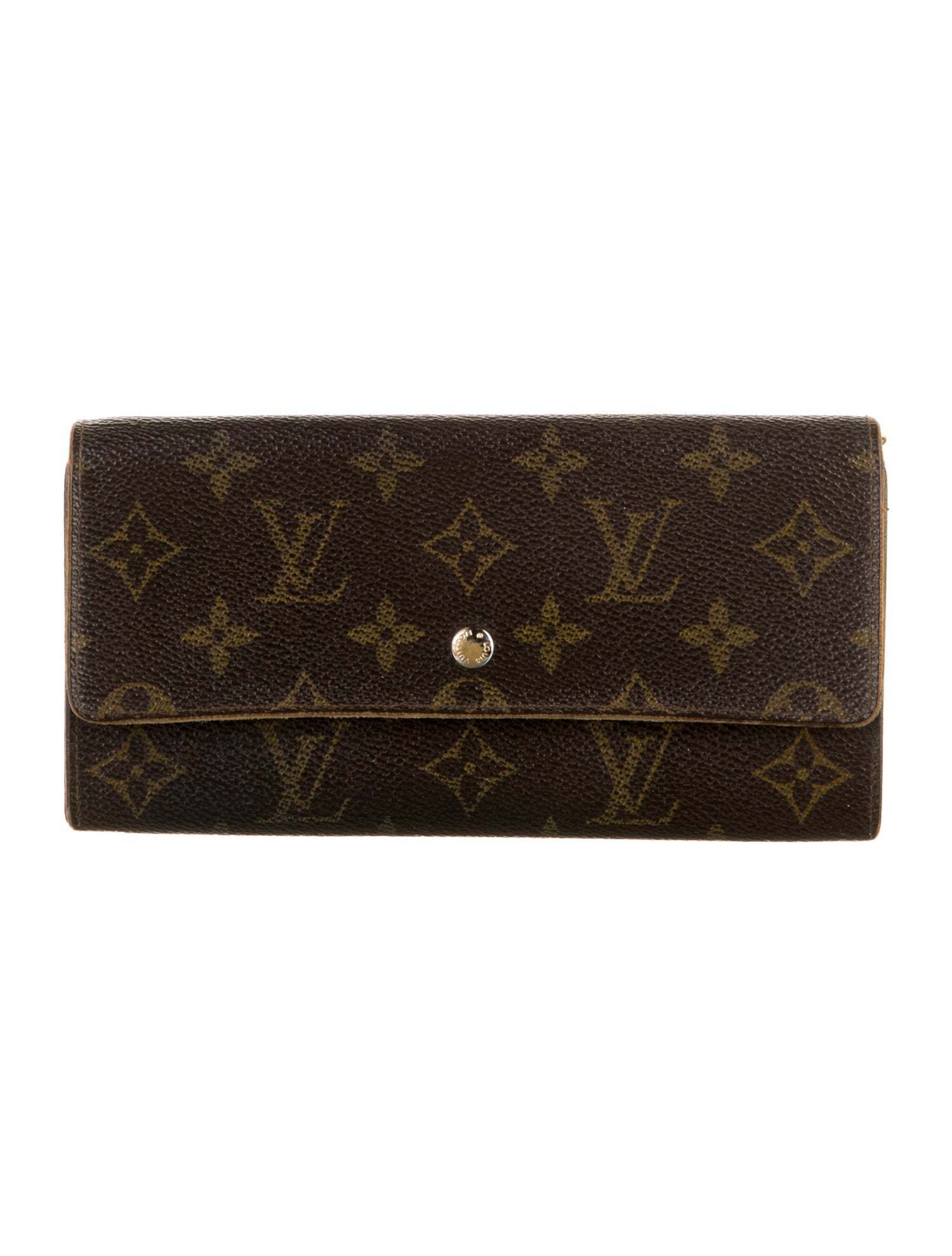 Louis Vuitton 1989 LV Monogram Sarah Wallet