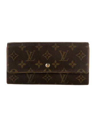 Louis Vuitton 1989 LV Monogram Sarah Wallet