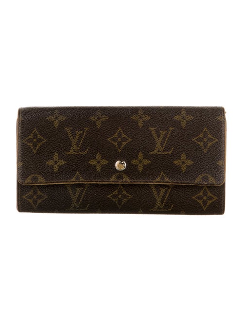 Louis Vuitton 1989 LV Monogram Sarah Wallet