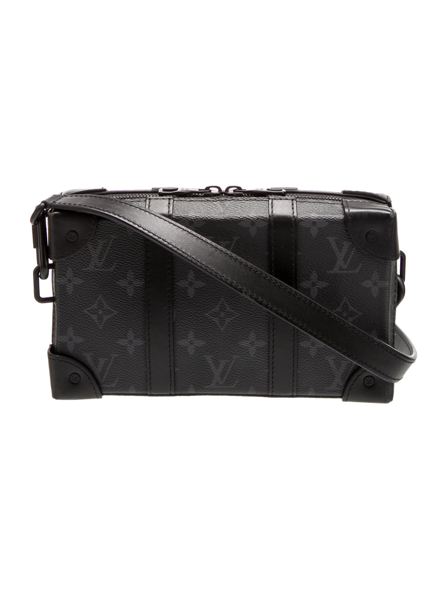 Louis Vuitton Monogram Eclipse Soft Trunk Wallet on Strap