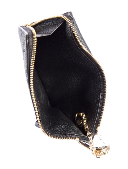 Louis Vuitton LV Monogram Empreinte Leather Card Holder Recto Verso