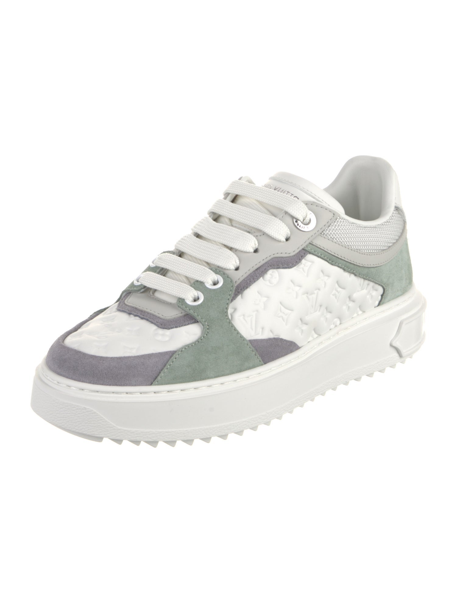 Louis Vuitton LV Monogram Leather Sneakers w/ Tags