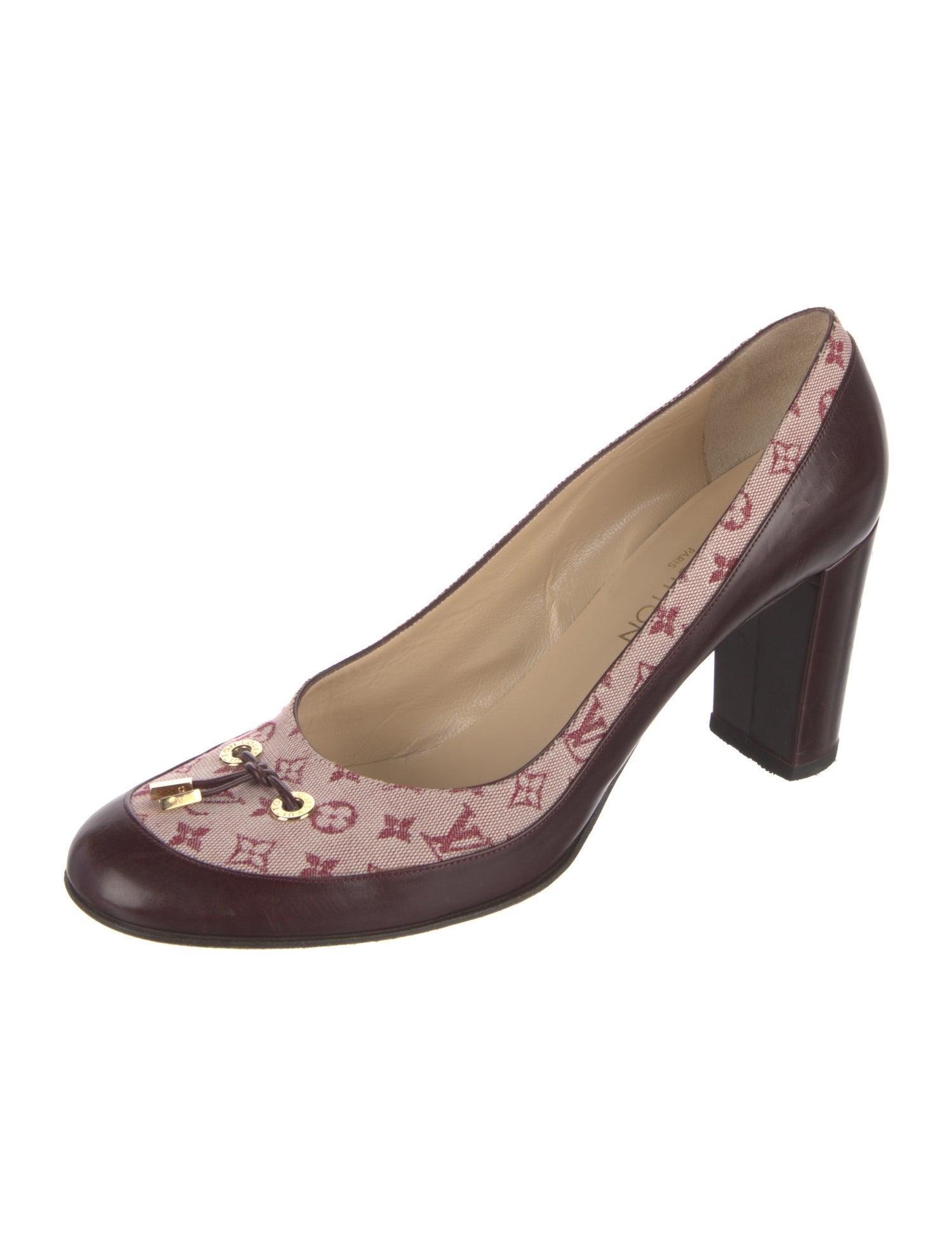Louis Vuitton LV Monogram Canvas Pumps