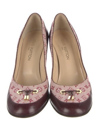 Louis Vuitton LV Monogram Canvas Pumps