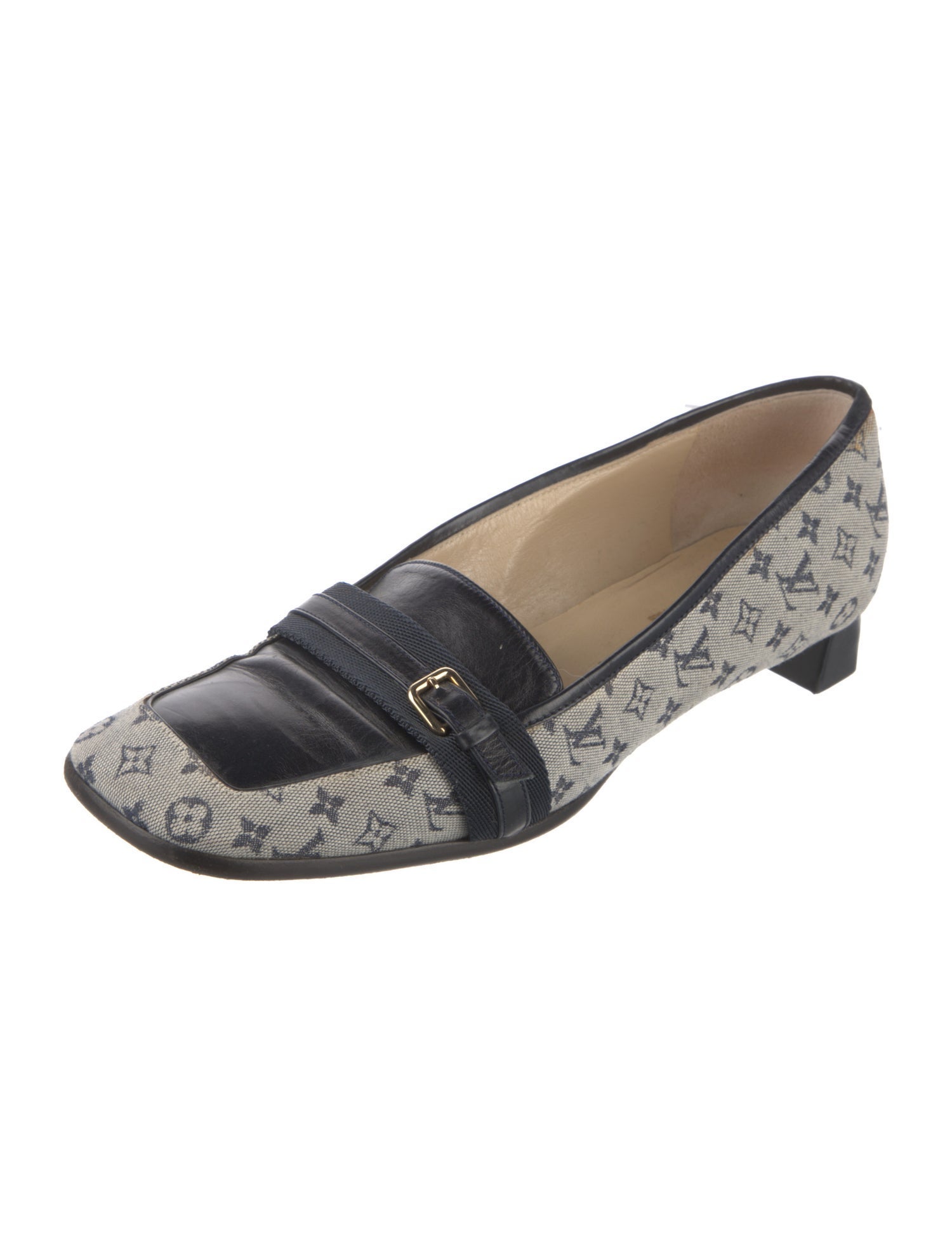 Louis Vuitton 2001 Canvas Ballet Flats