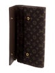 Louis Vuitton Monogram Mini Lin Pattern Canvas Wallet