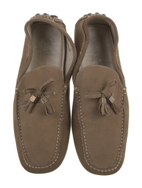 Louis Vuitton 2009 Suede Drivers