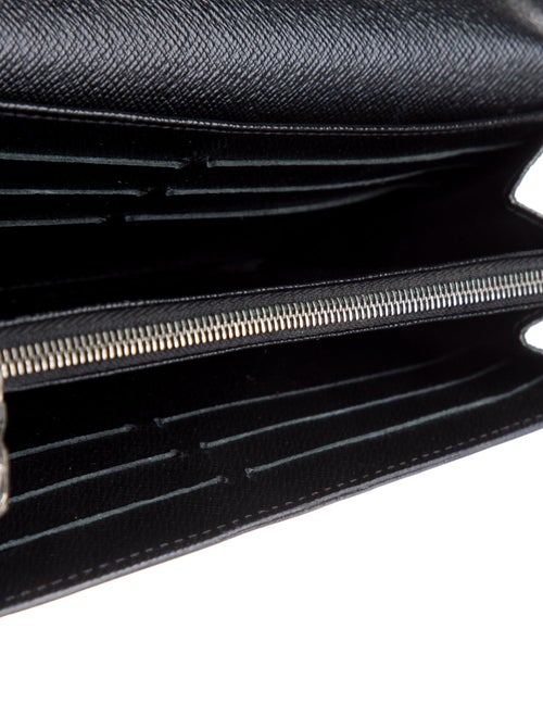 Louis Vuitton Signature Logo Epi Leather Louise Wallet