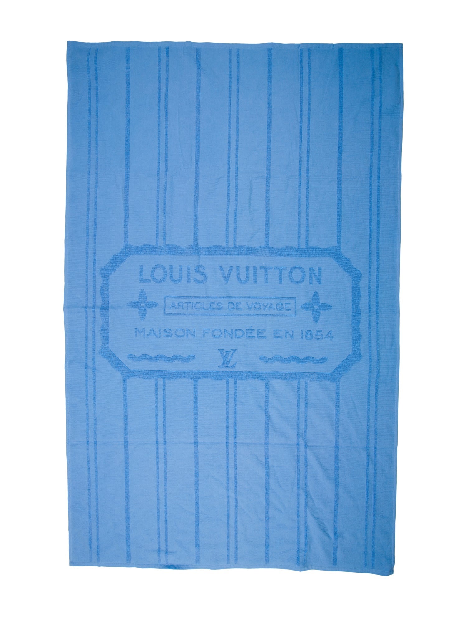 Louis Vuitton 'Articles de Voyage' Beach Towel