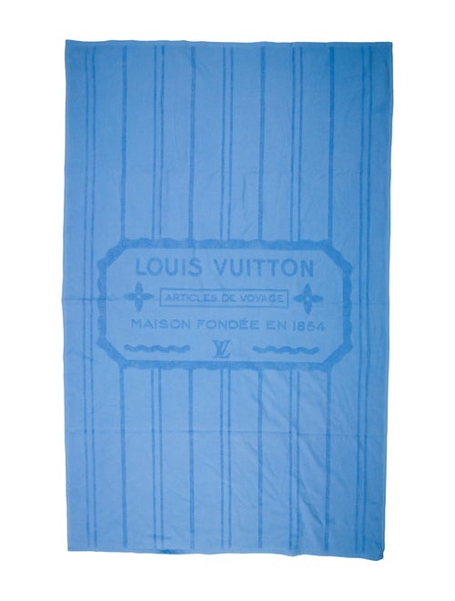 Louis Vuitton 'Articles de Voyage' Beach Towel