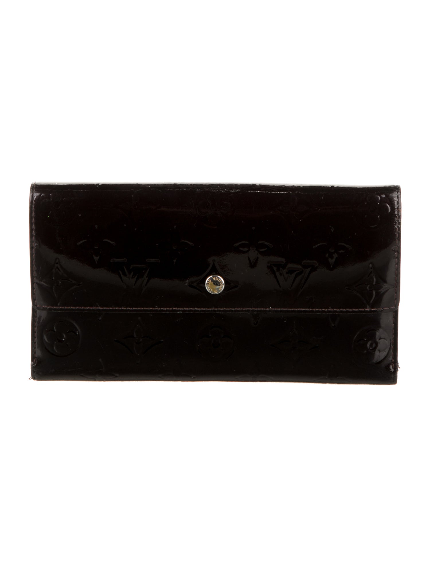 Louis Vuitton Vernis Patent Leather Sarah Wallet