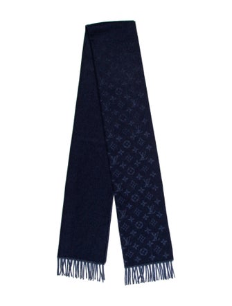 Louis Vuitton Cashmere LV Monogram Scarf
