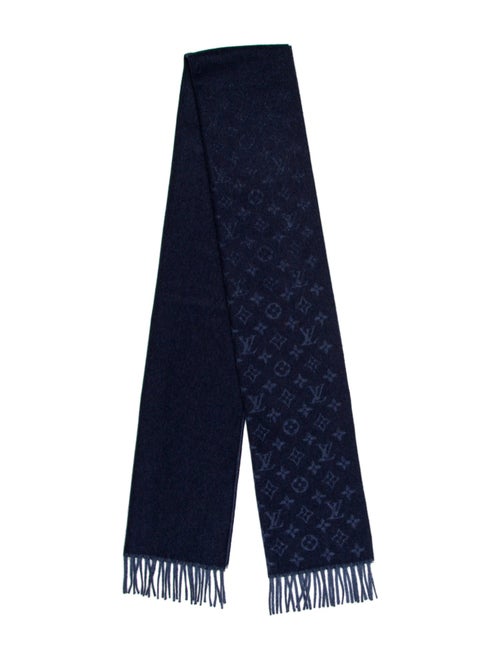 Louis Vuitton Cashmere LV Monogram Scarf