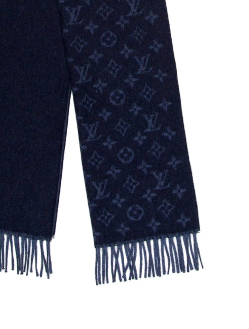 Louis Vuitton Cashmere LV Monogram Scarf