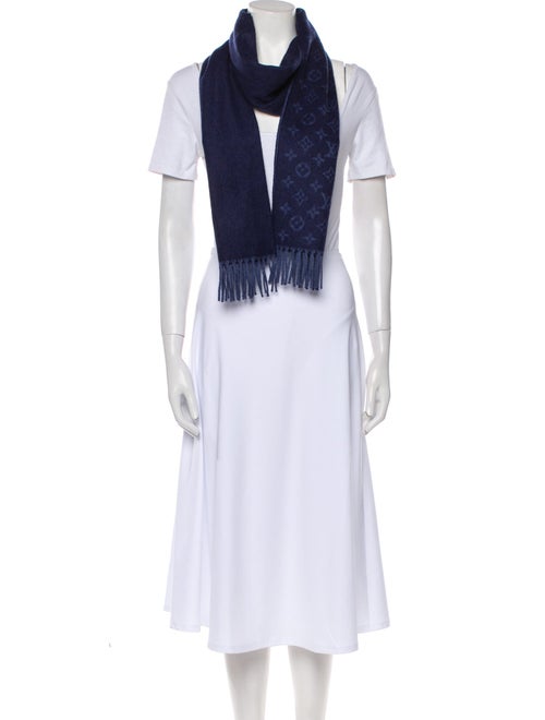 Louis Vuitton Cashmere LV Monogram Scarf