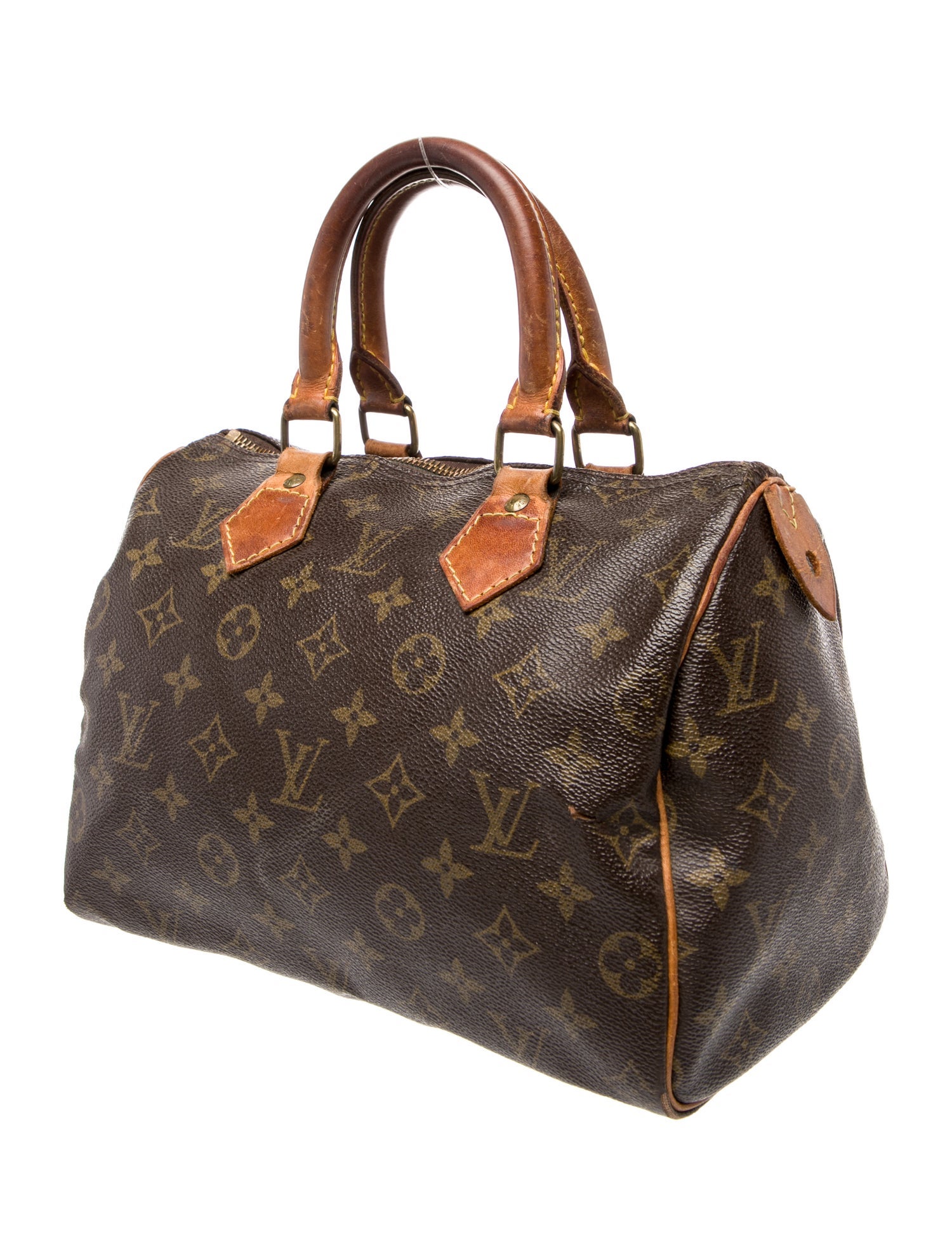 Louis Vuitton LV Monogram Speedy 25 Vintage