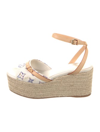 Louis Vuitton Canvas Printed Espadrilles