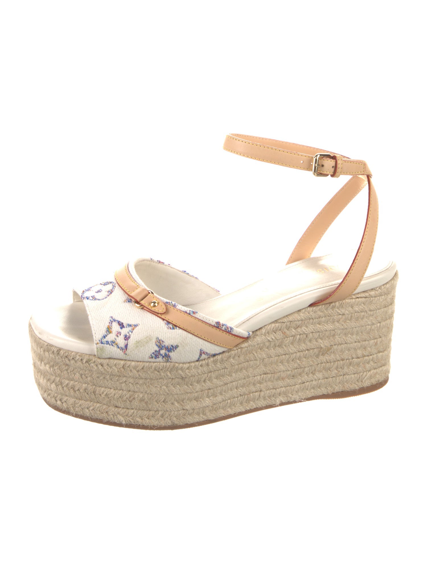 Louis Vuitton Canvas Printed Espadrilles