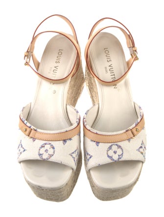 Louis Vuitton Canvas Printed Espadrilles