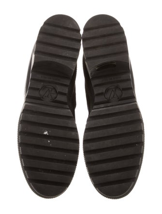 Louis Vuitton LV Monogram Canvas Combat Boots