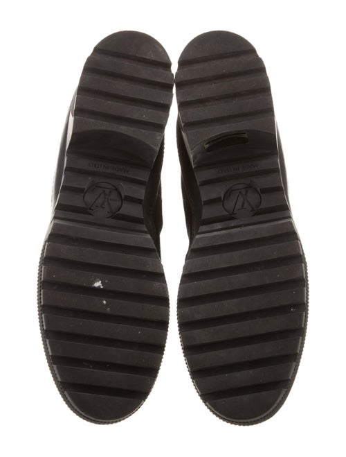 Louis Vuitton LV Monogram Canvas Combat Boots