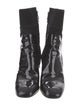 Louis Vuitton Patent Leather Colorblock Pattern Boots