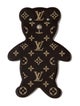 Louis Vuitton Resin Monogram Teddy Bear Brooch Pin