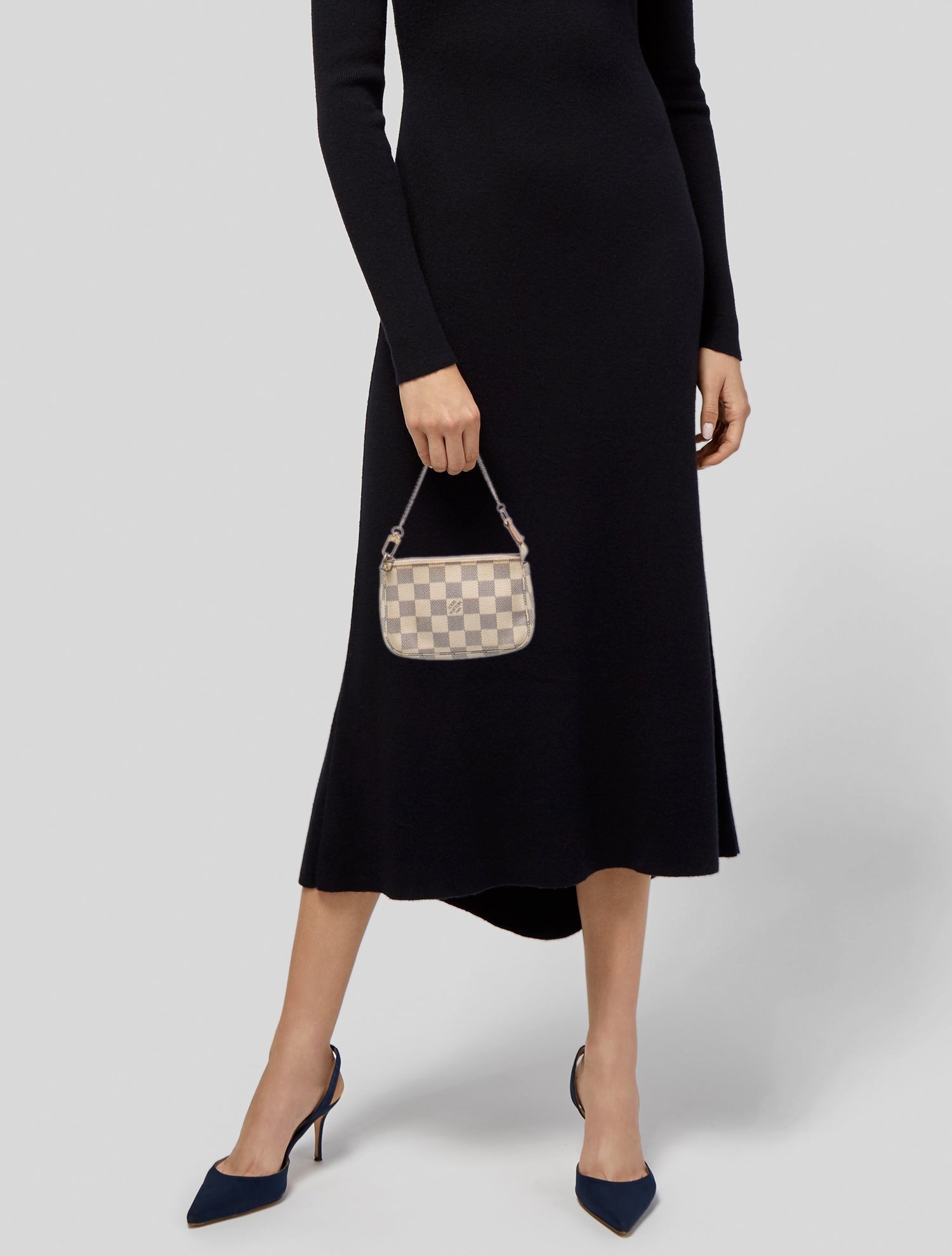 Louis Vuitton Damier Azur Pochette Accessoires Mini