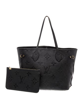 Louis Vuitton LV Monogram Neverfull w/Pouch MM