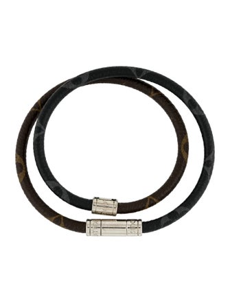 Louis Vuitton Keep It Double Leather Bracelet