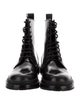 Louis Vuitton Monogram Eclipse Leather Combat Boots