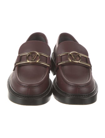 Louis Vuitton LV Monogram Leather Loafers
