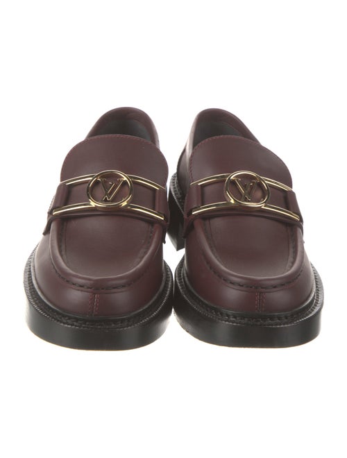 Louis Vuitton LV Monogram Leather Loafers