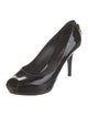 Louis Vuitton Patent Leather Studded Accents Pumps