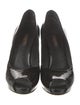 Louis Vuitton Patent Leather Studded Accents Pumps