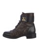 Louis Vuitton LV Monogram Combat Boots