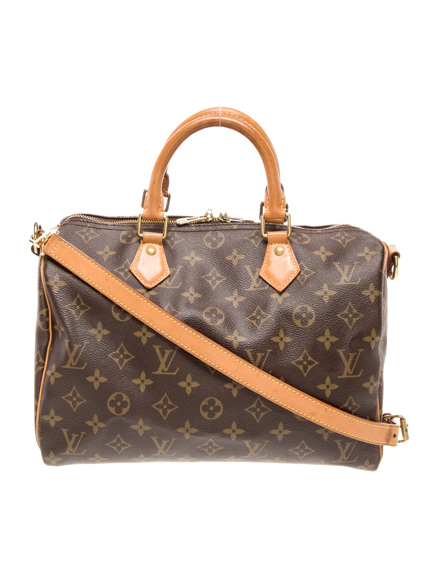 Louis Vuitton LV Monogram Speedy Bandouliere 30