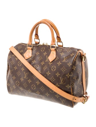 Louis Vuitton LV Monogram Speedy Bandouliere 30