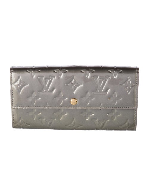 Louis Vuitton LV Monogram Vernis Patent Leather Sarah Wallet