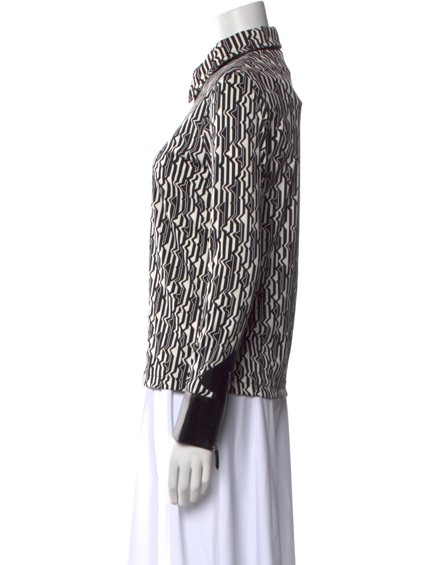 Louis Vuitton 2015 Printed Button-Up Top