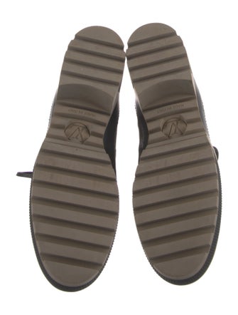 Louis Vuitton LV Monogram Suede Combat Boots