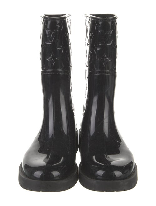 Louis Vuitton LV Monogram Rubber Rain Boots