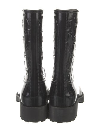 Louis Vuitton LV Monogram Rubber Rain Boots
