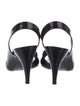Louis Vuitton Patent Leather Slingback Sandals