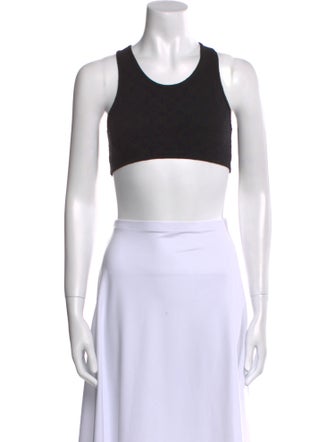 Louis Vuitton 2023 Scoop Neck Crop Top