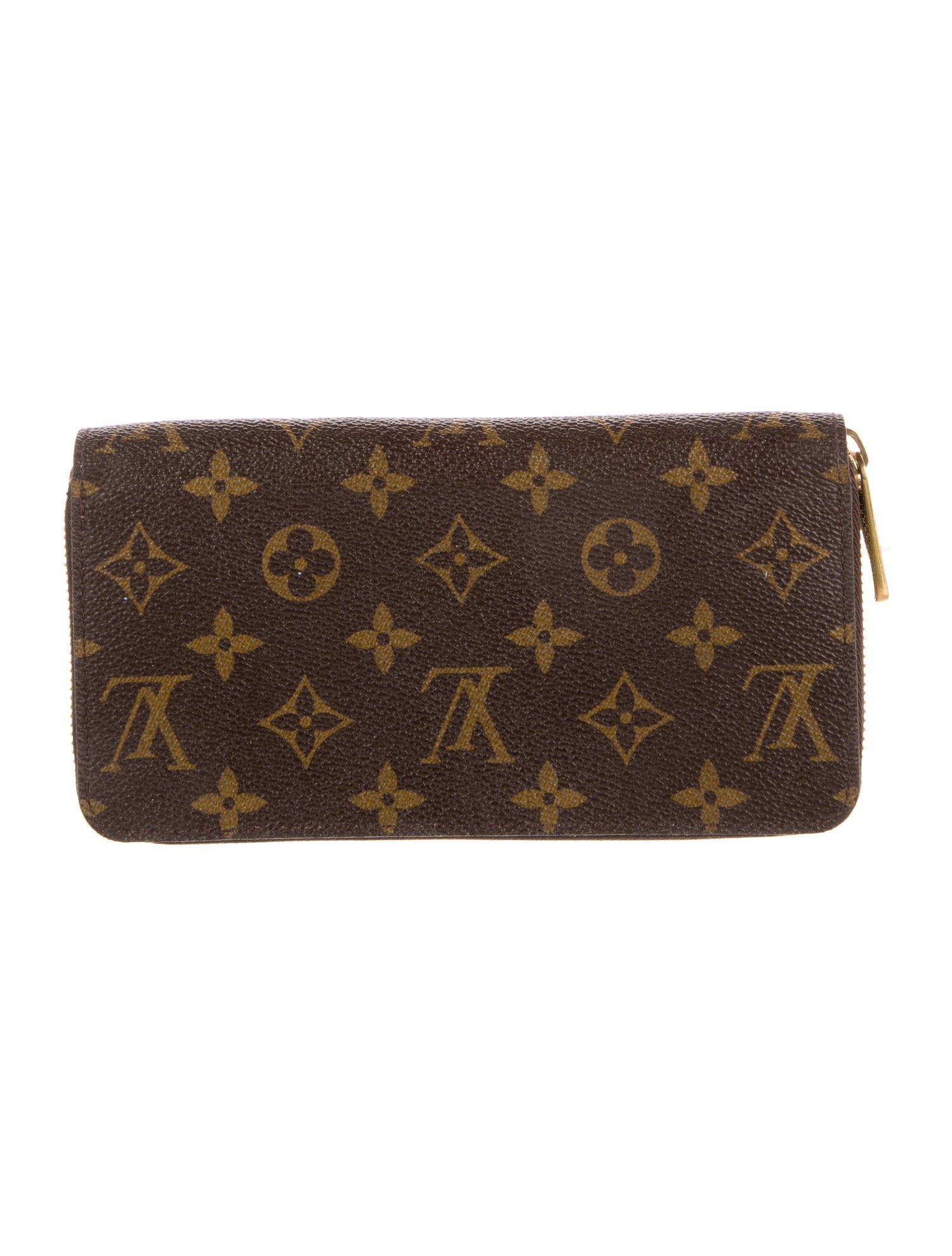 Louis Vuitton LV Monogram Coated Canvas Zippy Wallet