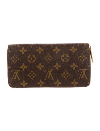 Louis Vuitton LV Monogram Coated Canvas Zippy Wallet