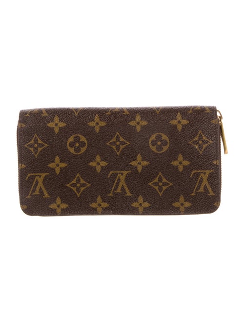 Louis Vuitton LV Monogram Coated Canvas Zippy Wallet