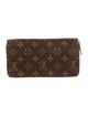 Louis Vuitton LV Monogram Coated Canvas Zippy Wallet