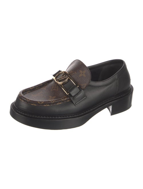 Louis Vuitton LV Monogram Leather Loafers